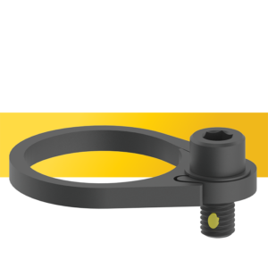 Gas spring clamp