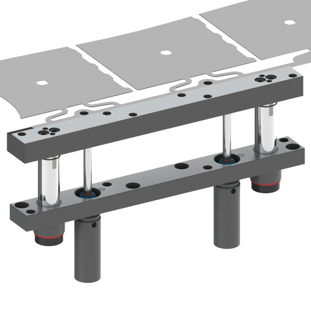 Rail Lifters Applications close up