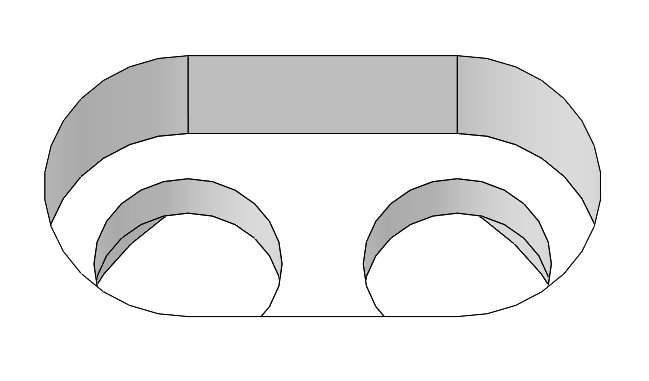 GK152 Pad Work Side View