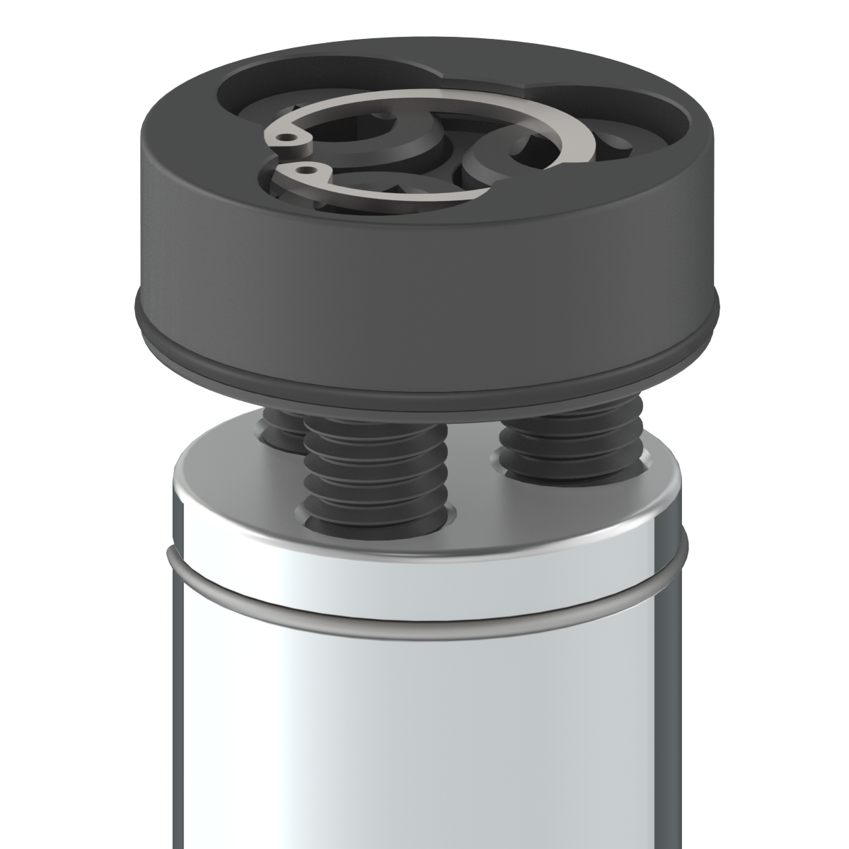 Locking Color part of Guided Keeper Pin