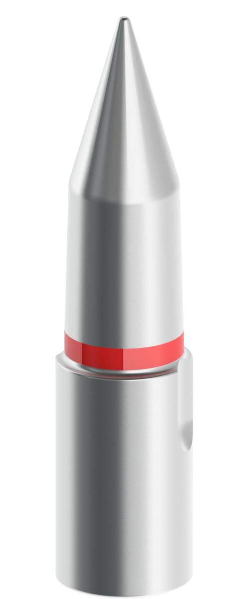 20mm-25mm Silver Tapered Pilot with Red Stripe