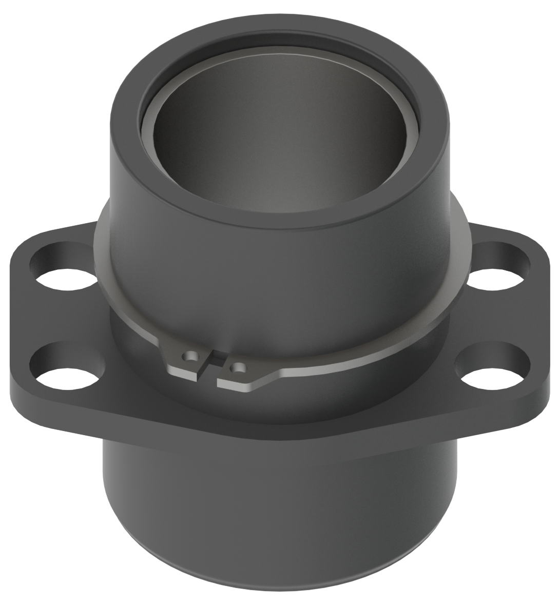 black base component of guided keepers