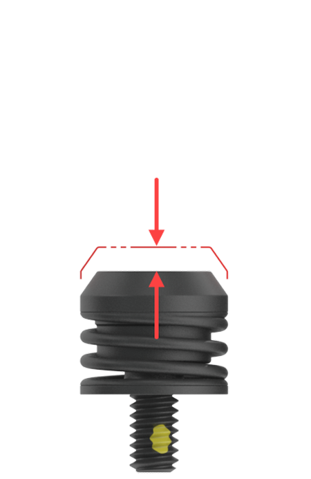 3.2mm ejector max travel